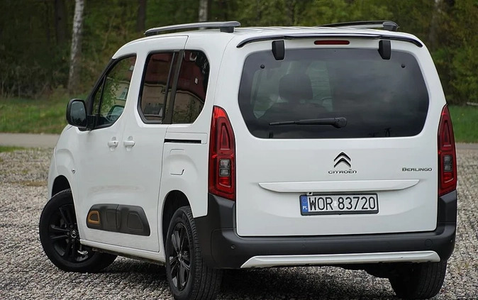 Citroen Berlingo cena 71500 przebieg: 157000, rok produkcji 2021 z Kętrzyn małe 781